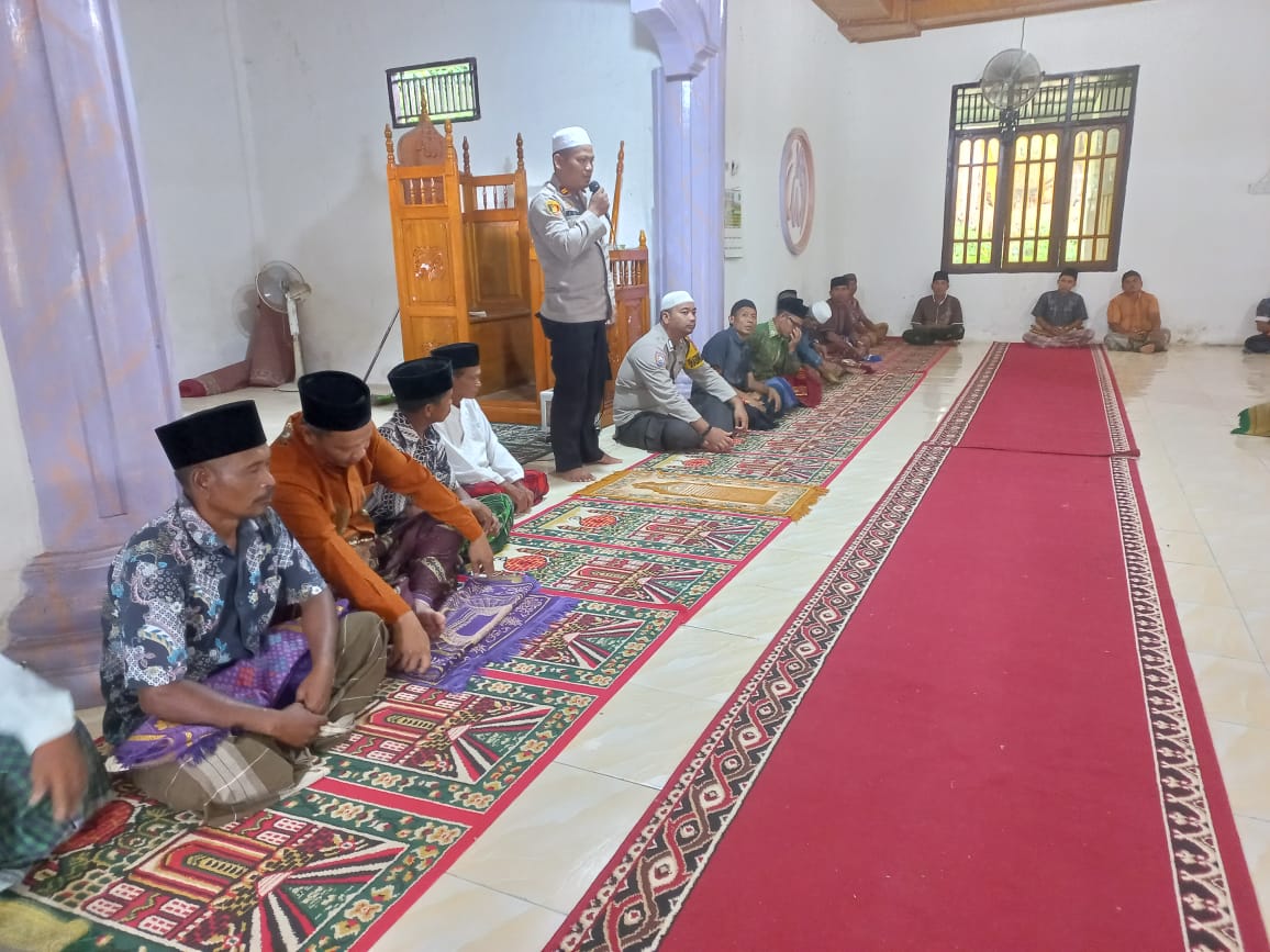 Pendekatan Humanis jajaran Polsek Sangat Penting dalam Menjalin Komunikasi Horizontal dan menghindari terjadinya Konflik Sosial