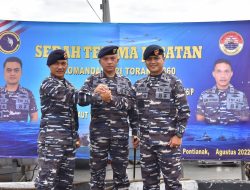 Mayor Laut (P) Romi Sitorus Sebagai Komandan KRI Torani-860 Yang Baru Unsur Satrol Lantamal XII