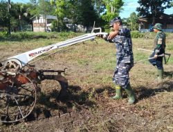 TNI AL Lanal TBA Garap Lahan Kosong Untuk Penanaman Serentak Di 77 Titik Lokasi