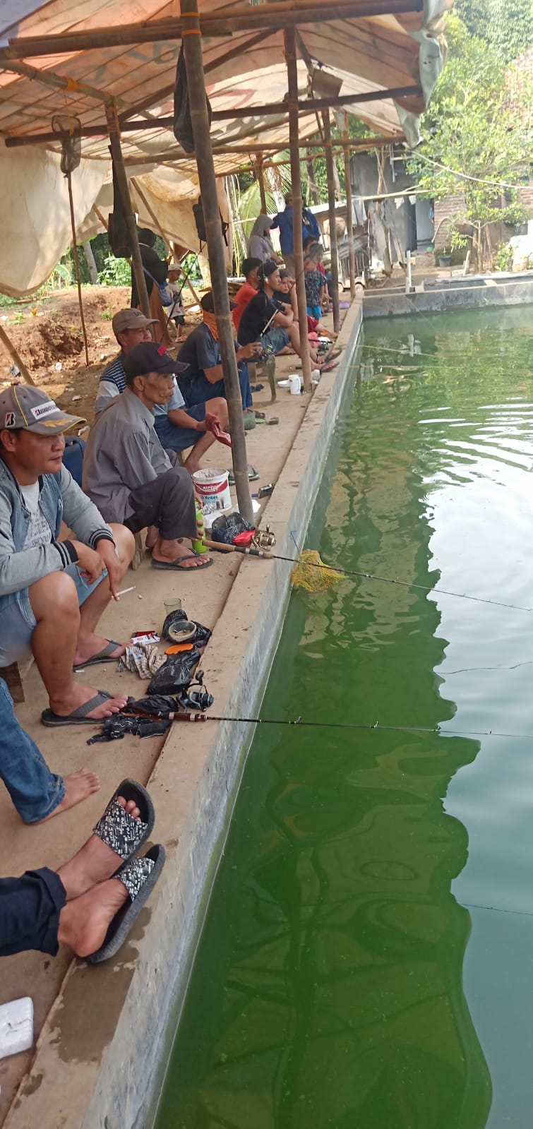 LOMBA MANCING HUT RI KE-77 BERSAMA KWRI CILEGON BERLANGSUNG MENGESANKAN