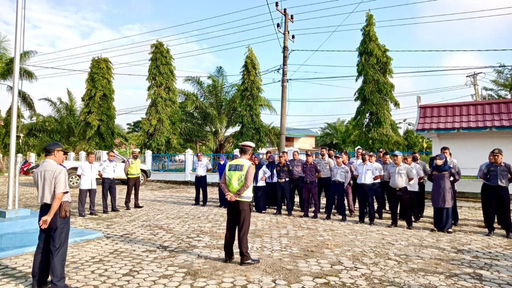 Ciptakan Kamseltibcar Lantas dan Amankan Jalur Distribusi BBM, Satlantas dan Dishub Gelar Apel Bersama.