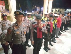 Personil Polres Merangin Laksanakan Pengamanan Dan Kenyaman pada Masyarakat