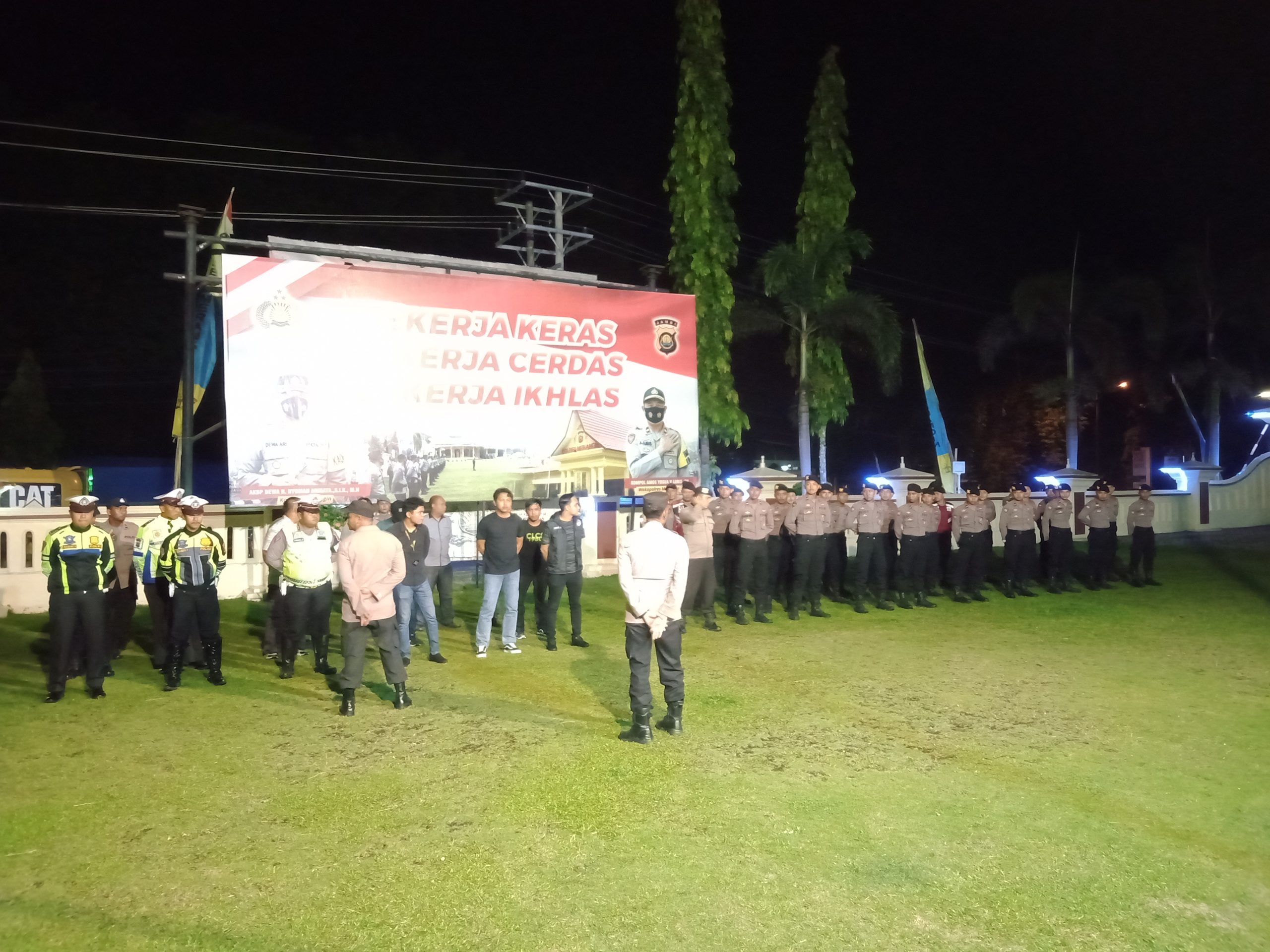 Polres Merangin Laksanakan Pengamanan Dan Kenyaman pada Masyarakat