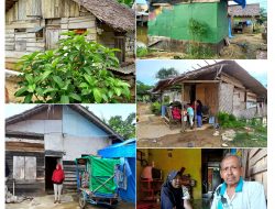 Lima Rumah Tidak Layak Huni Gampong Aceh Akan Tergerus Banjir Sungai Saat Hujan Deras Tiba