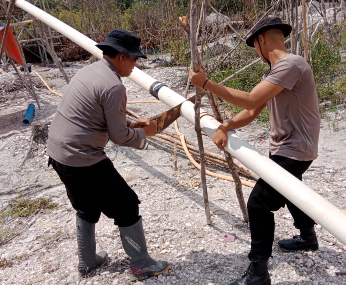 Peti di Tambang Baru Kembali Marak, Polres Merangin Langsung Razia