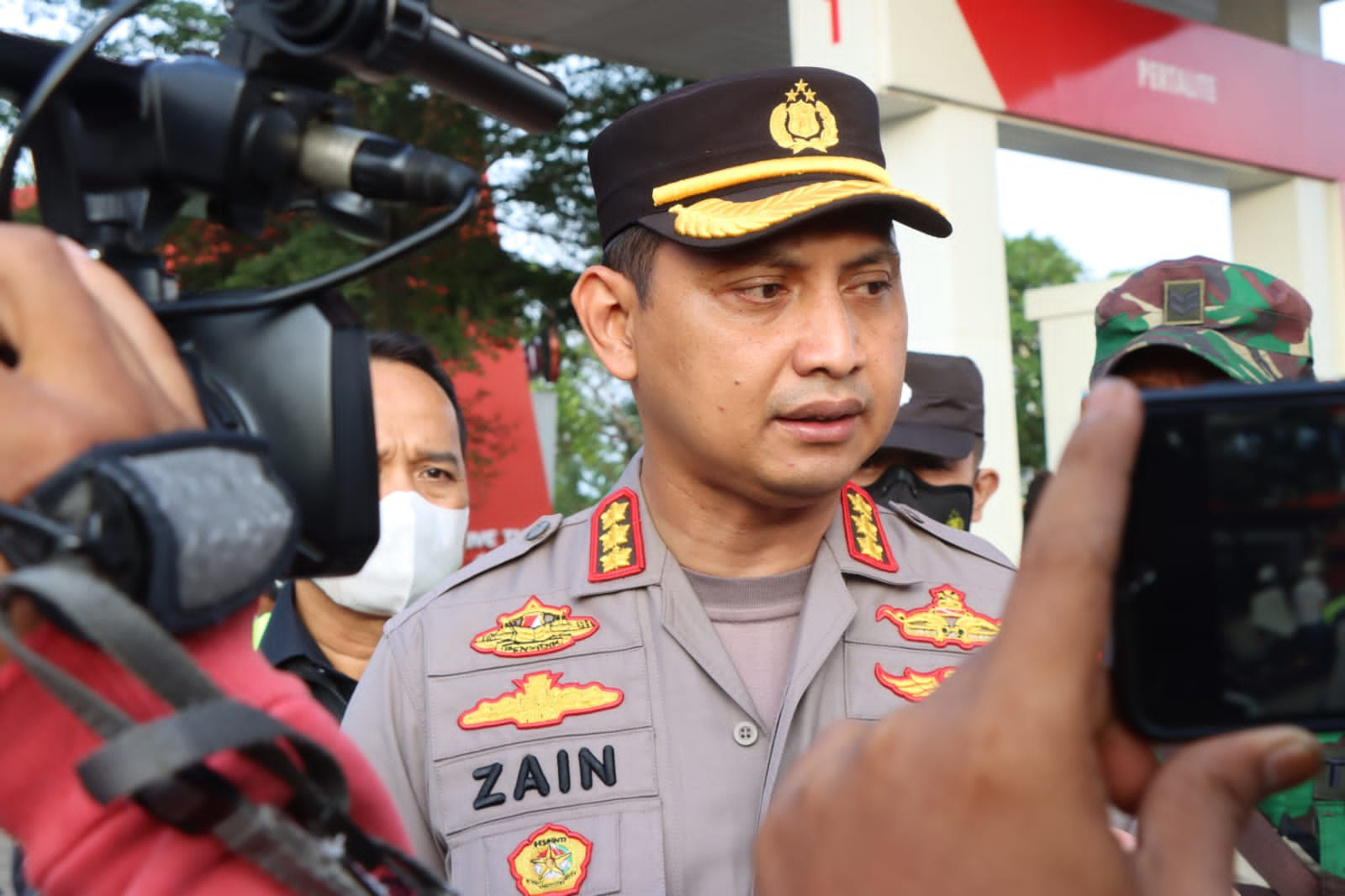 Resmi BBM Berganti Harga, polres metro Tangerang kota perketat keamanan SPBU