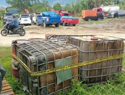 Sebanyak 268 Jerigen BBM Berisi 30 liter Solar Bersubsidi