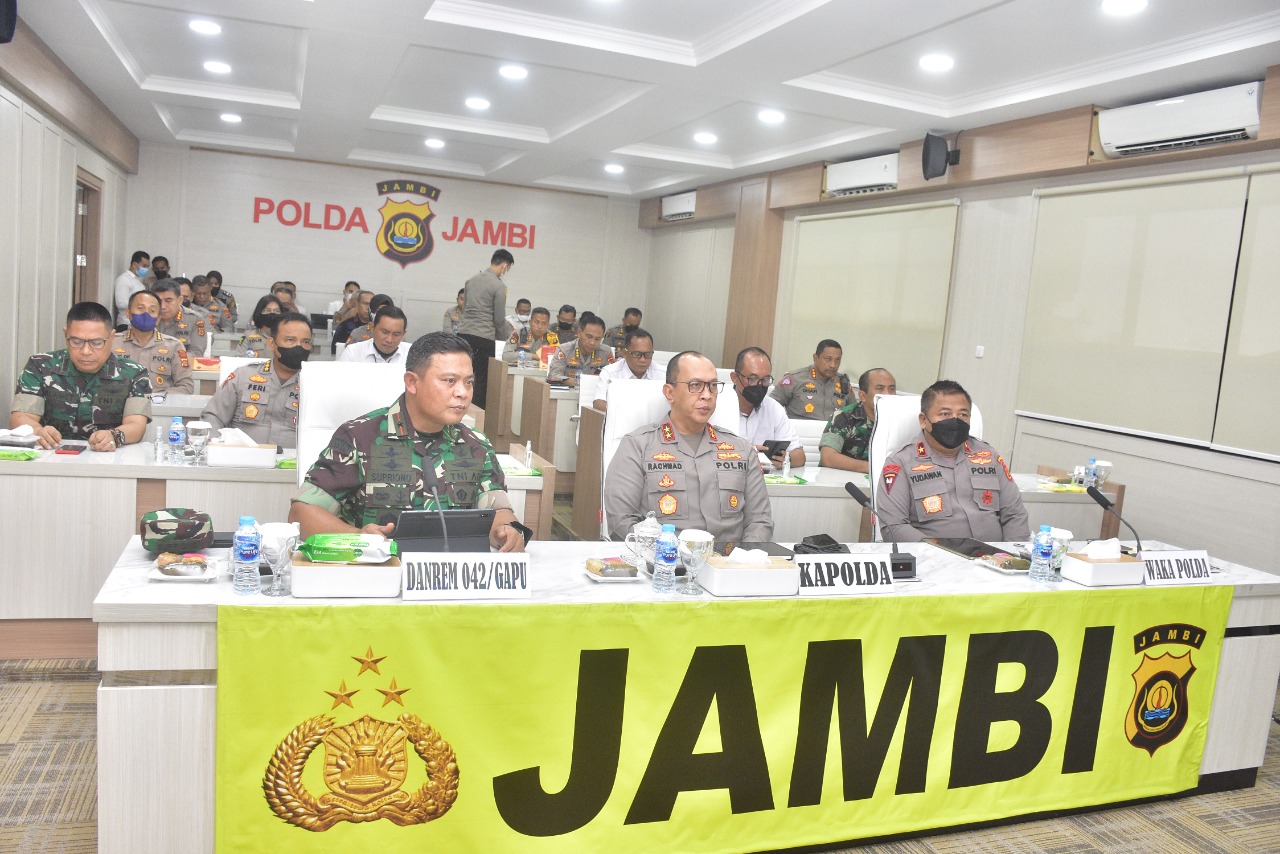 Mendagri Mengapresiasi Provinsi Jambi Cepat Ambil langkah membahas Penanggulangan Inflasi