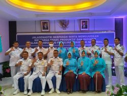 Syukuran Peringatan Hari Ulang Tahun Ke-76 Jalasenastri Tahun 2022 Di Lanal Tarempa