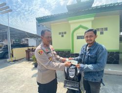 Polsek Serang Polresta serang Kota Serahkan Barang Bukti Motor Hasil Kejahatan Kepada Pemiliknya