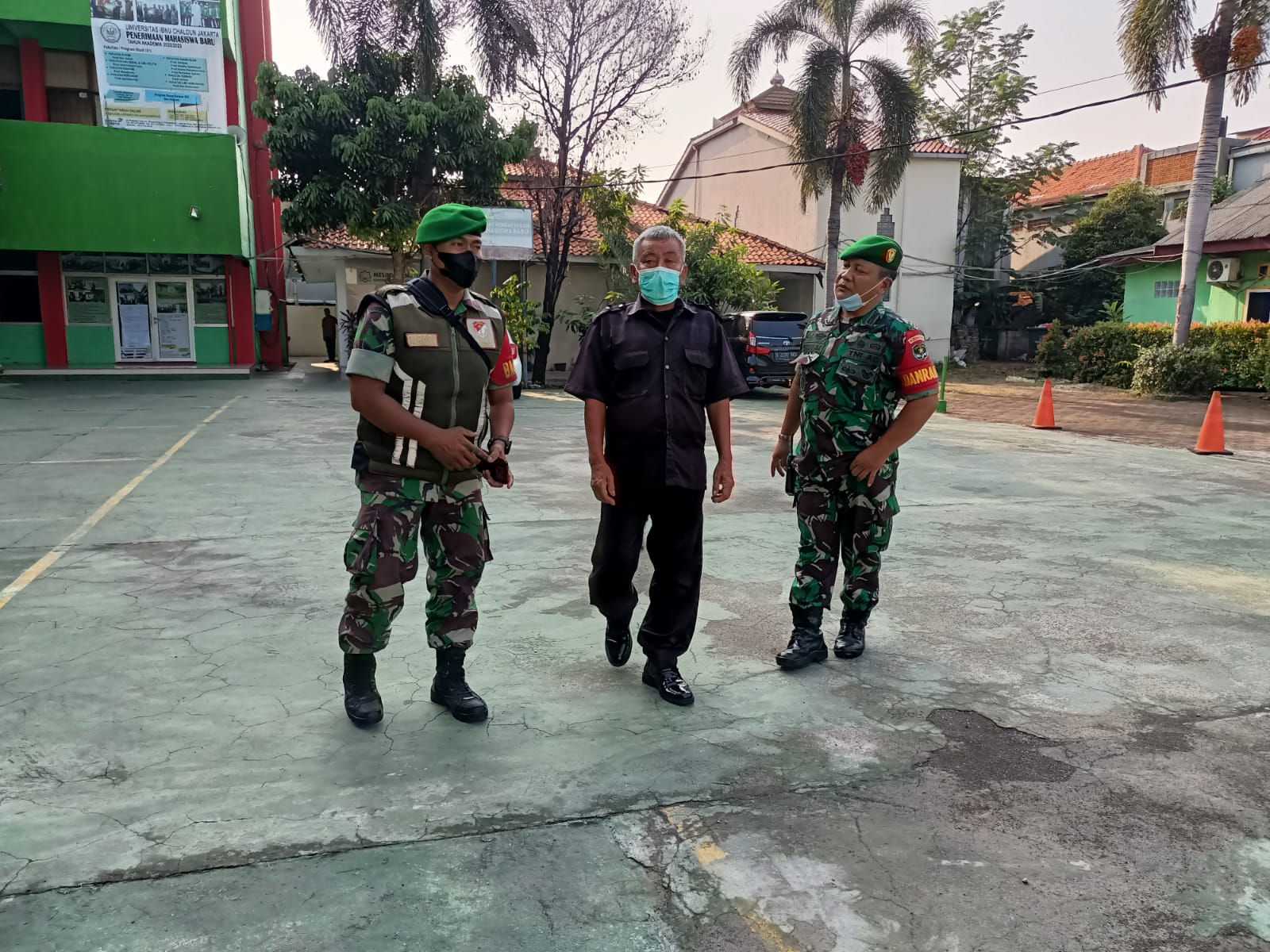 Jalin Silaturahmi, Danramil Sambangi Kampus Ibnu Chaldun