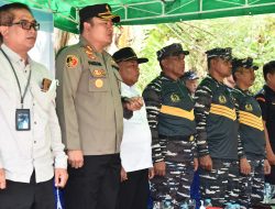 Sambut HUT Ke-77 TNI Angkatan Laut, Lantamal XII Ikut Gerakan Nasional Laut Bersih Secara Serentak Seluruh Indonesia