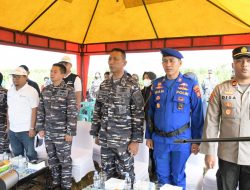 Pangkalan TNI AL Palembang Dukung Acara Kick Off Program Ketahanan Pangan Dalam Rangka Peringatan HUT Ke-77 TNI AL Tahun 2022