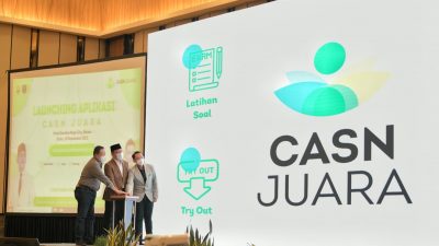 APLIKASI,Ridwan Kamil Luncurkan Tryout CASN Juara Sarana Pembelajaran untuk Seleksi Calon ASN