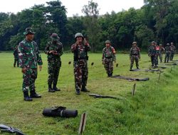 Kodim 0505/JT Tingkatkan Kemampuan Naluri Tembak Tepat Giat Latbakjatri TW-III