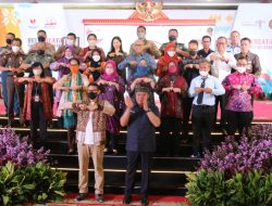 Danlanal Palembang Hadiri Acara Launching Beli Kreatif Sumatera Selatan Tahun 2022