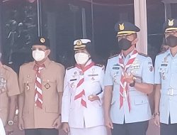 Komandan Lanal Bandung Dilantik Sebagai Ketua Mabisaka Bahari Kwartir Gerakan Pramuka Provinsi Jawa Barat dan Upacara Hari Pramuka Ke-61 Tahun 2022