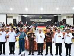 Danlantamal XII Hadiri Sosialisasi Perhitungan Dasar Pengenaan Pajak, Pengambilan dan Pemanfaatan Air Permukaan Di Provinsi Kalbar