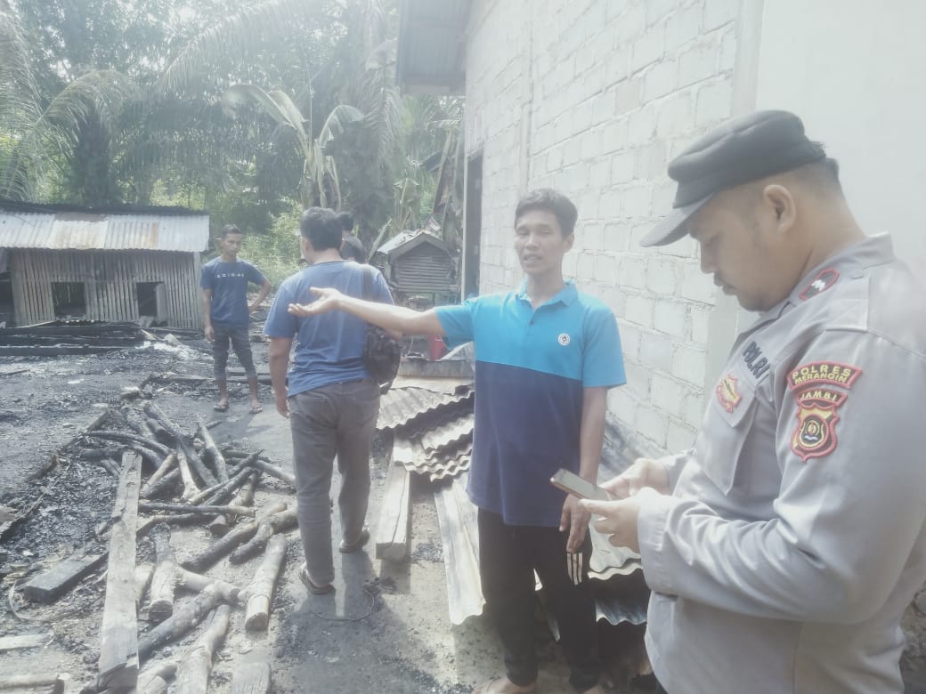 Satu Unit Rumah Kebakaran di Tabir