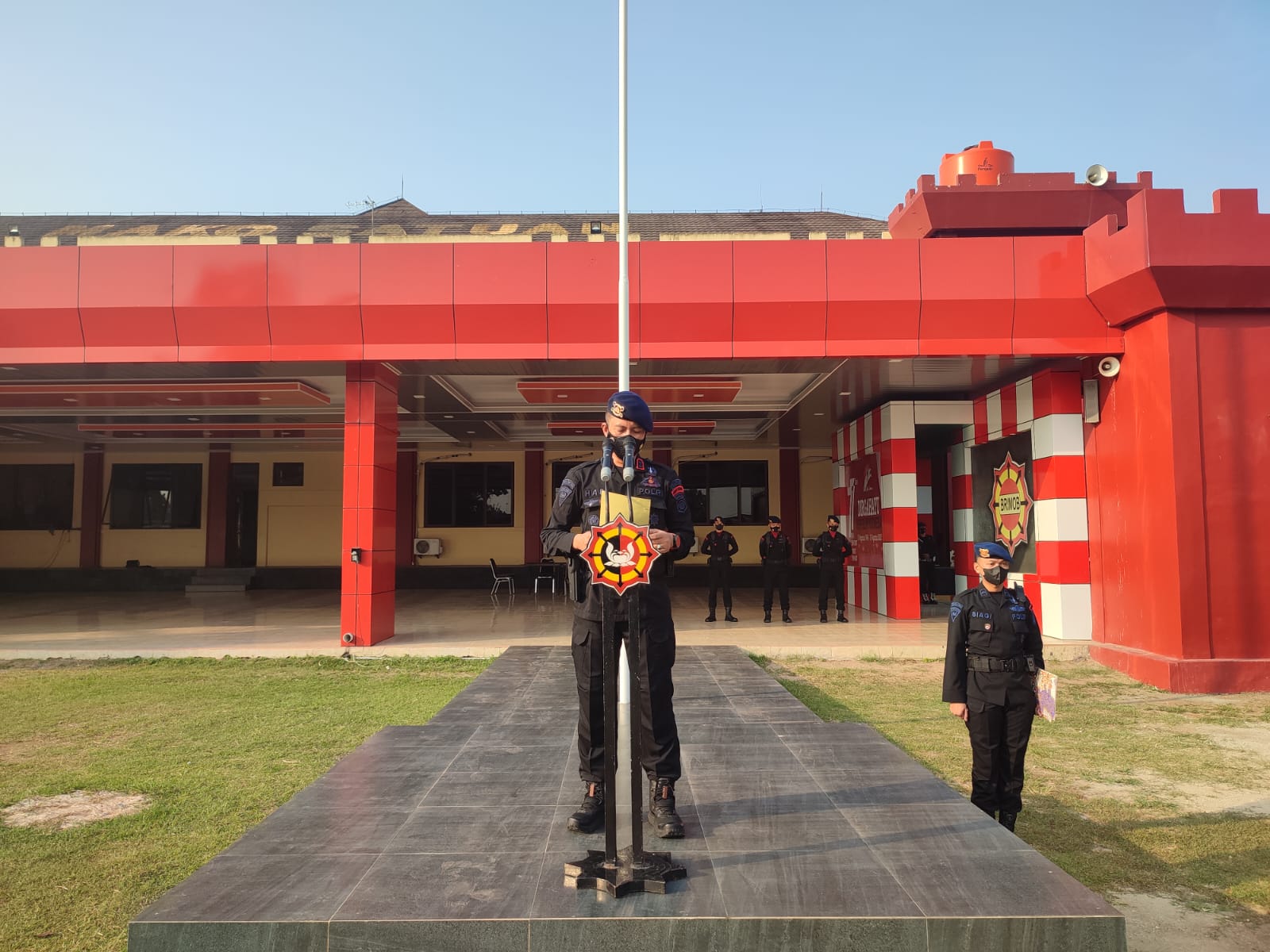 Satbrimob Polda Banten Gelar Upacara Hari Kesadaran Nasional