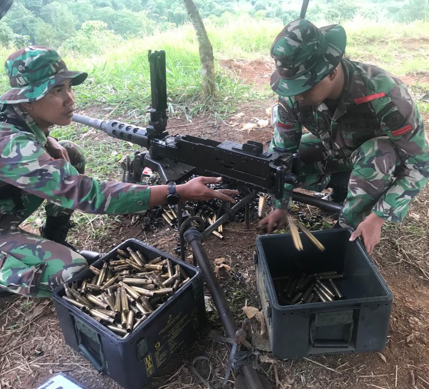 Yon Armed 7/105 GS Biringgalih Laksanakan Uji Seksi Tempur