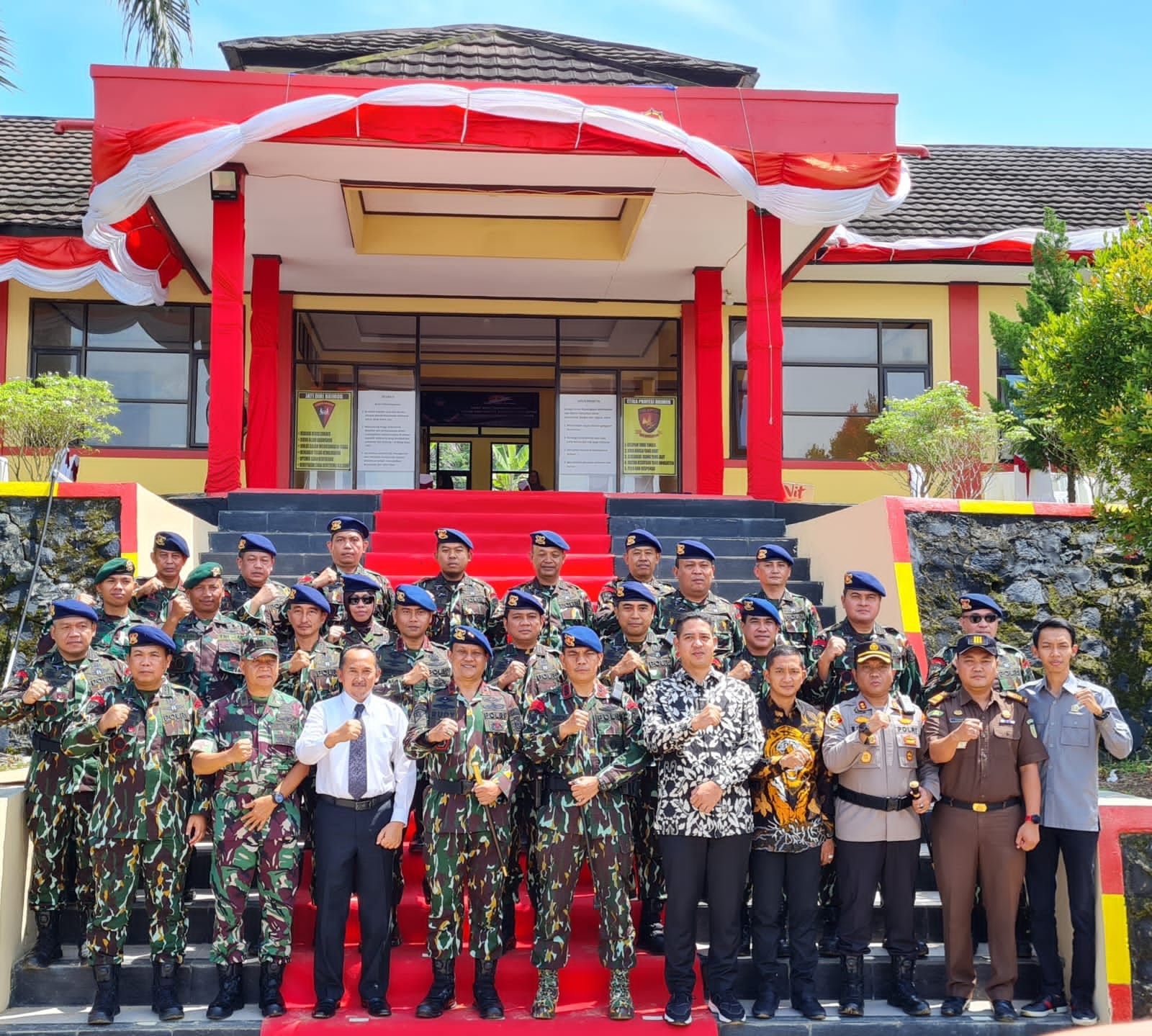 Dirpamobvit Polda Banten Hadiri Pengukuhan Batalyon C Satbrimob Polda Banten