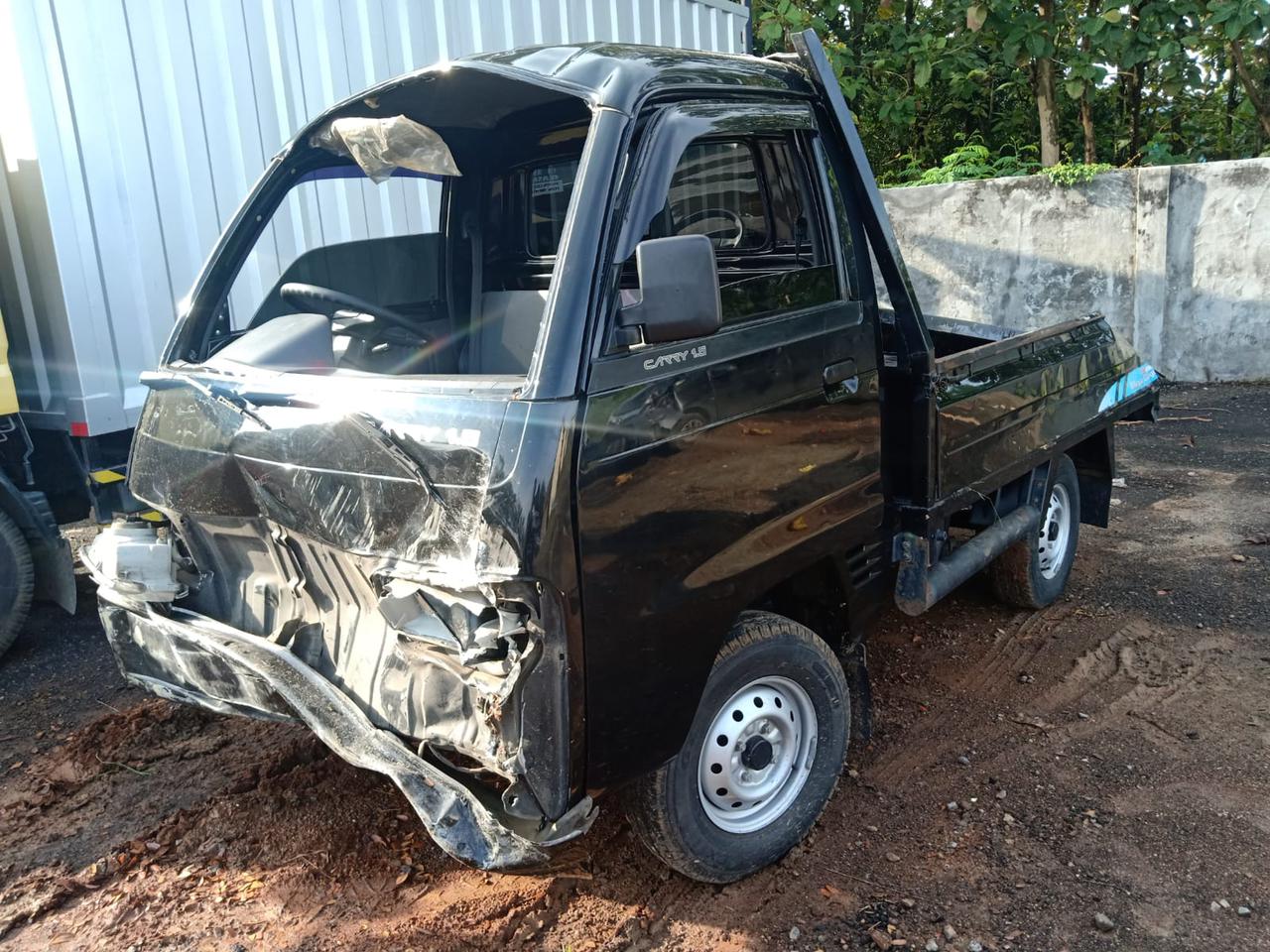 Mobil Pick Up Terbalik Karena Gagal Menyalip, ini Penjelasan Kasatlantas Polres Serang kota