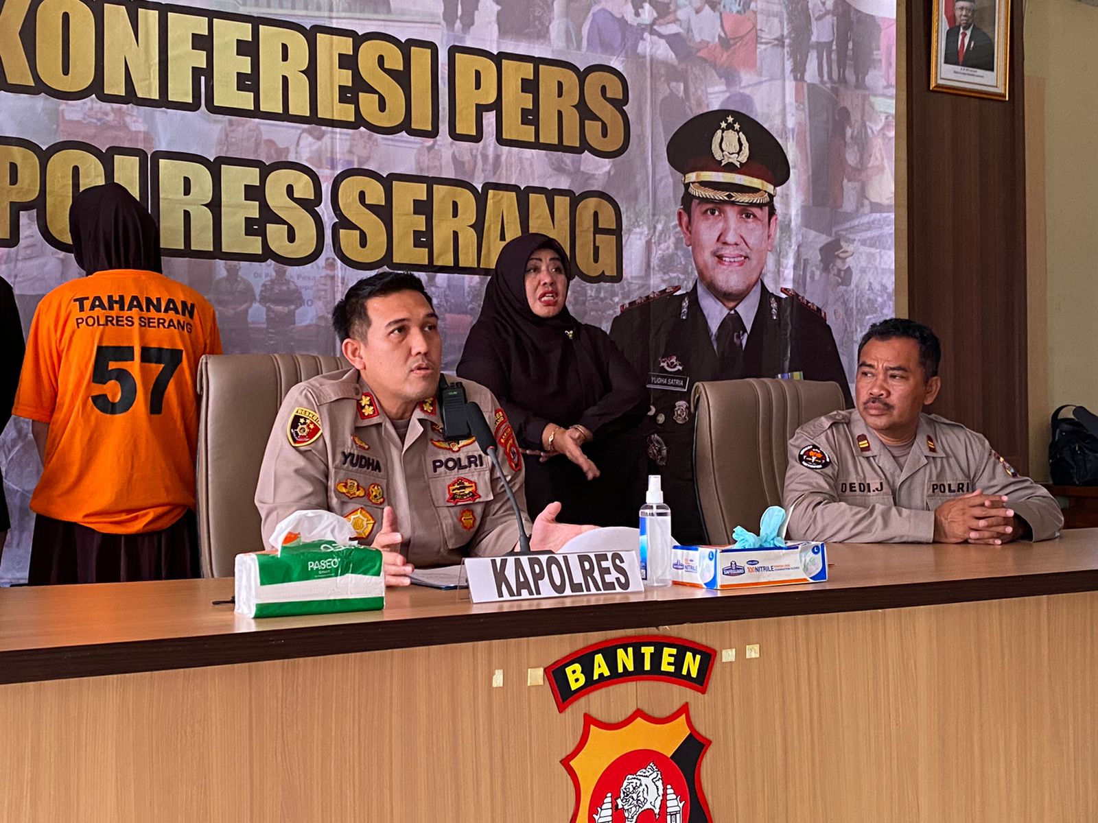 Karena Malu Hasil Hubungan Gelap, Pelaku Pembuang Bayi Ditangkap Polres Serang