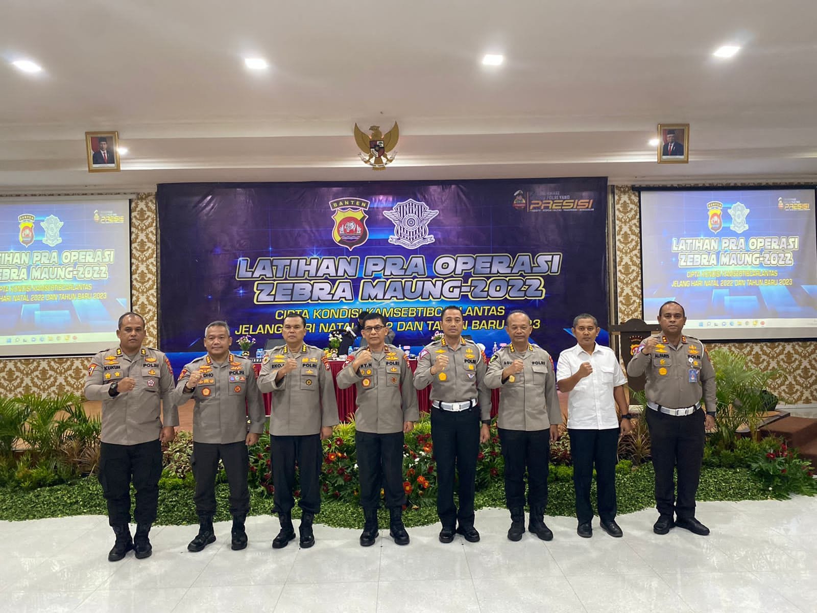 Operasi Zebra Maung 2022 Segera Dimulai, Ditlantas Polda Banten Gelar Latpraops