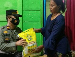 Peduli Warga,Kapolsek Tabir Selatan Ulurkan Bantuan pada warga Penderita kangker Nasofaring.