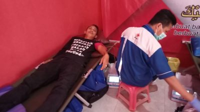 LSM AMPAR Cirebon Gelar Acara Donor Darah Rutin triwulanan