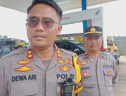 Kapolres Tinjau Langsung SPBU di Merangin Guna Memastikan Indikasi Gangguan Kamtibmas Pasca Kenaikan Harga