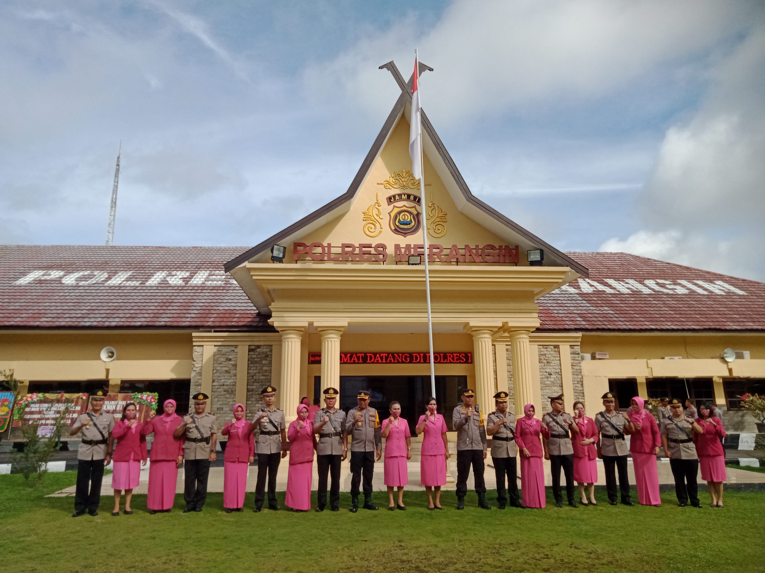 Kapolres Merangin,Sertijab Empat Perwira Merangin Menuju Jenjang Karir Lebih Tinggi