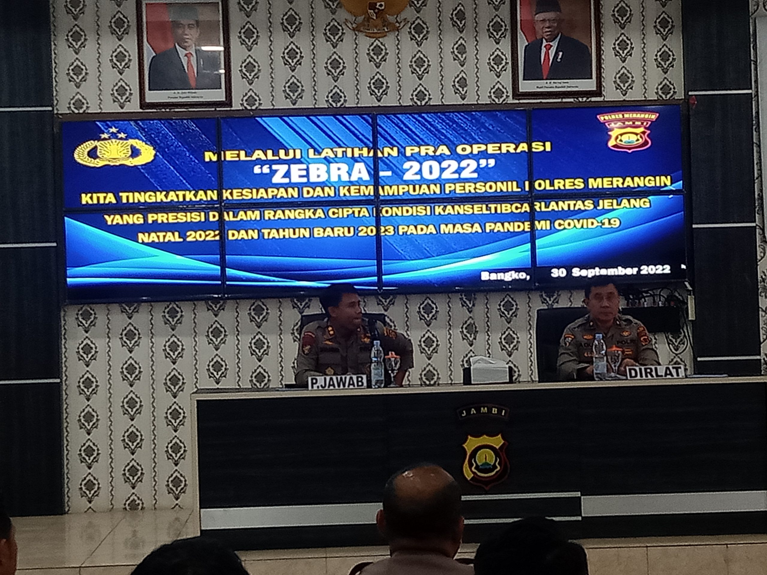 Kapolres Merangin Buka Lat Pra Ops Operasi Zebra 2022