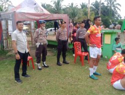 Iptu. Irgazali. SE. Pimpin Pengamanan Turnamen Al Haris Cup