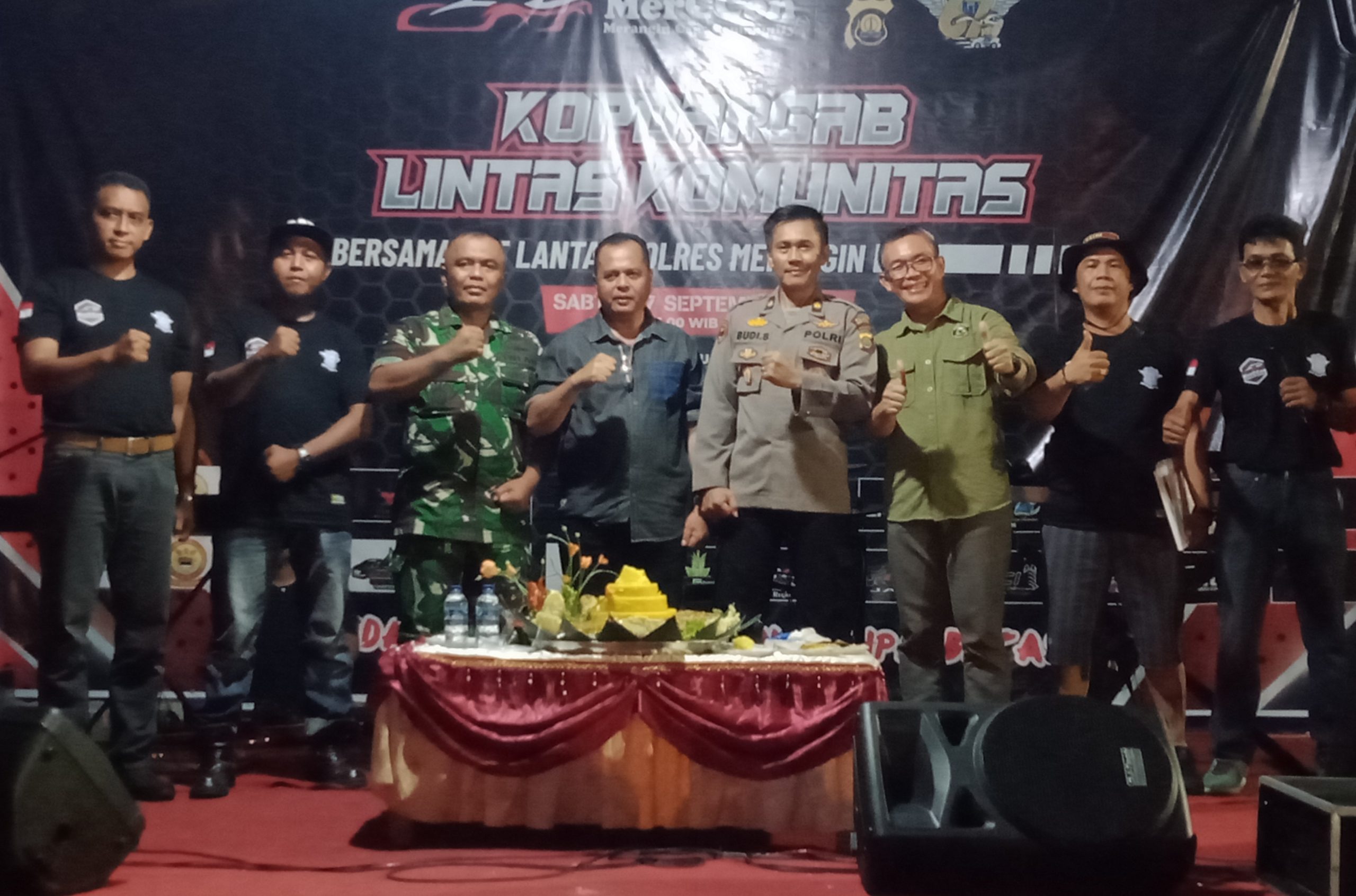 Kapolres Apresiasi Giat Kopdargab ” Merangin Cars Community” MerCCon Merangin