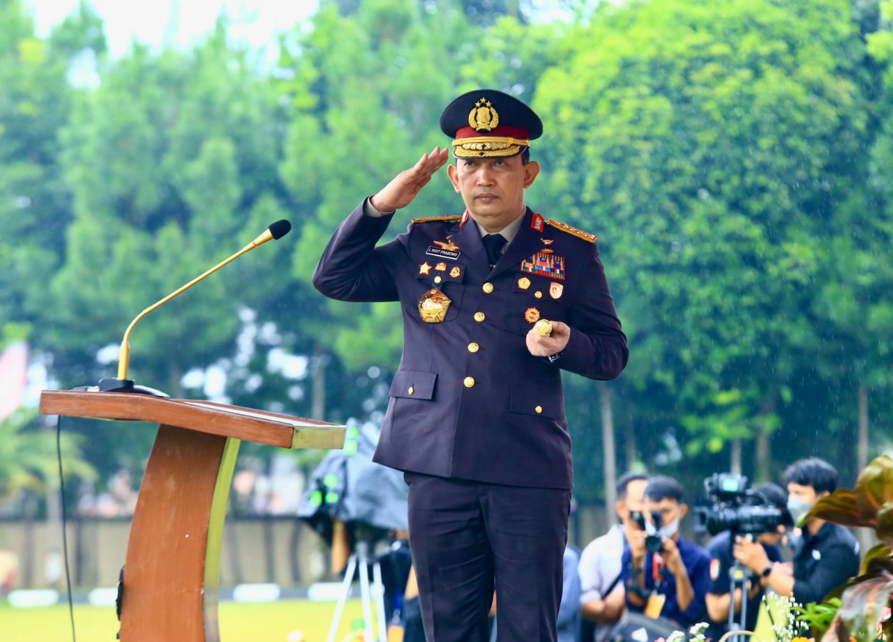 2.123 Perwira Polri dilantik Kapolri Jenderal Listyo Sigit Prabowo