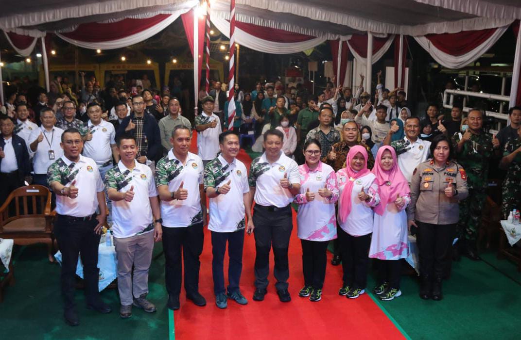 Danlanal Palembang Hadiri Festival Music Band Pelajar dan Umum Dalam Rangka Menyambut HUT TNI Ke-77