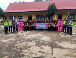 Polsek Lembah Masurai, Laksanakan Do’a Bersama SMAN-14 Merangin.