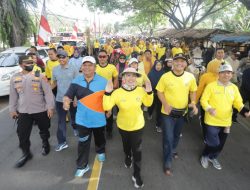 Jalan Sehat Bareng  Warga, Bupati Serang Serukan Kebersamaan