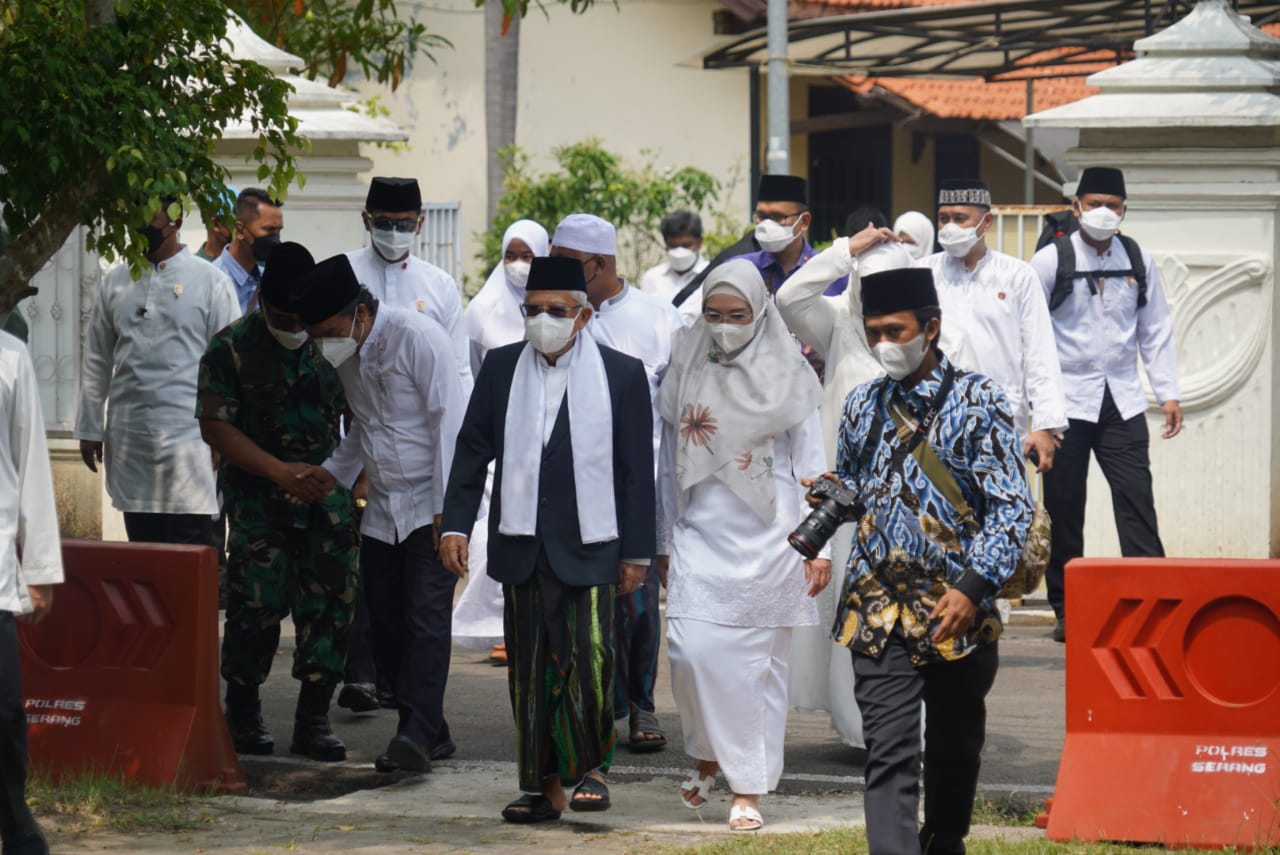 Kunjungan Wapres Ma,ruf Amin Ke Wilayah Korem 064/MY Aman dan Lancar, Brigjen TNI Tatang Subarna Ucapkan Terimakasih