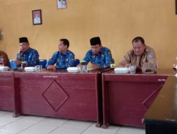 Korwil Pamenang Bersama Kepsek SD dan SMP Rakor bersama Untuk Kemajuan Pendidikan Kecamatan Pamenag Bersama Porkopimcam di Bawah Naungan Camat  Pamenang.