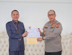 Kapolda Jambi Terima Kedatangan BPS Provinsi Jambi