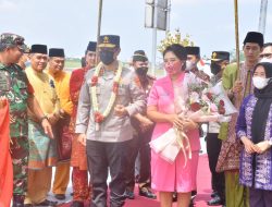 Polda Jambi Menyambut Kedatangan Kapolda Jambi Yang Baru Irjen Pol Rusdi Hartono