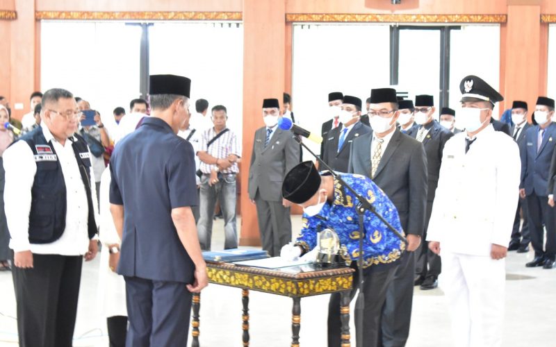 Puluhan Pejabat OKI di Rotasi, Wabup OKI Minta ASN Bekerja Dengan Ikhlas