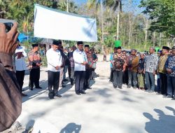 Kepala Kantor Wilayah Kementerian Agama Provinsi Nusa Tenggara Timur Resmikan Gedung KUA Kec Amanuban Timur 