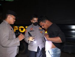 Cegah tindak Pidana dan Gengster Jalanan, Polresta Serang Kota Laksanakan Patroli Malam Skala Besar