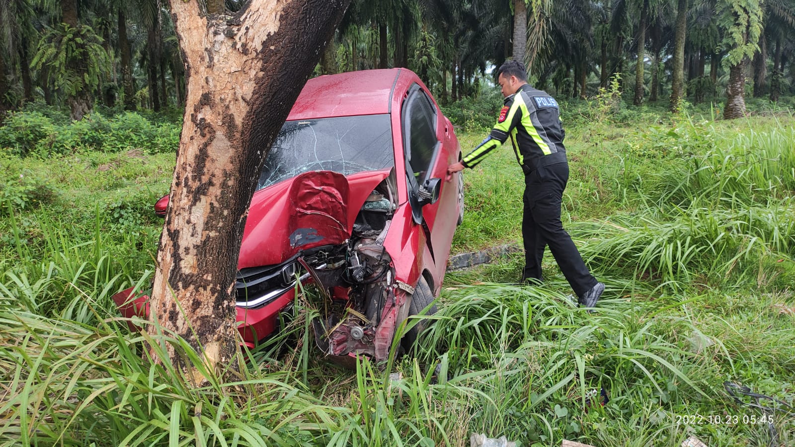 Satu Orang Tewas Dalam Kecelakaan Tunggal, Kasat Lantas Polres Lebak Jelaskan kronologisnya