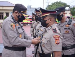 Kapolres Langsa Pimpin Sertijab Kasat Intelkam, Kasat Polairud Dan Kapolsek Langsa Barat