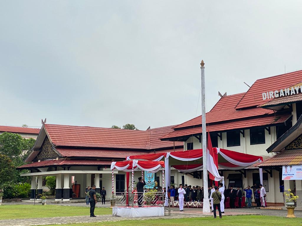 Kabag SDM Polres Merangin Hadiri Upacara Sumpah Pemuda ke- 94 di Kantor Bupati Merangin